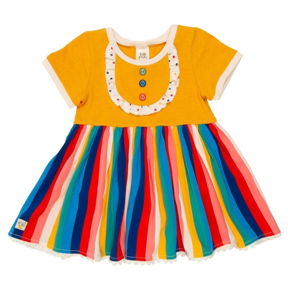 Wildflowers Other - Wildflowers baby girl onesie with skirt- 18 mo.